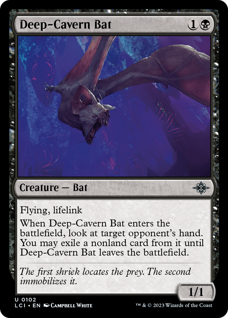 Deep-Cavern Bat [LCI - 102]