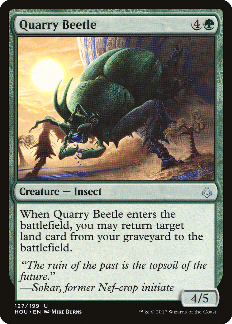 Quarry Beetle [HOU - 127]