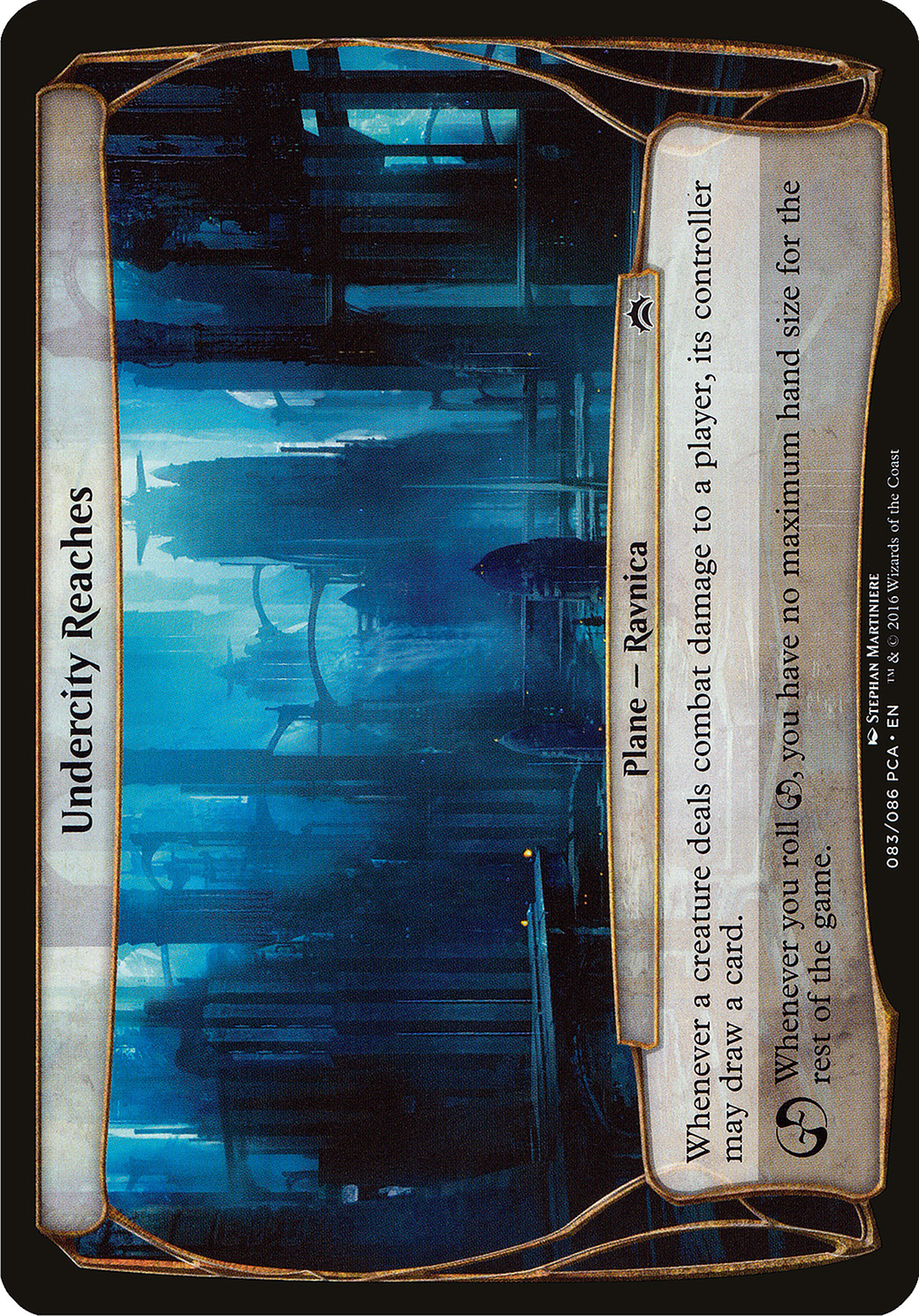 Undercity Reaches (Planechase Anthology) [OVER - N/A]