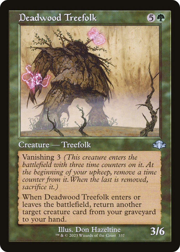 Deadwood Treefolk (Retro Frame) [DMR - 337]