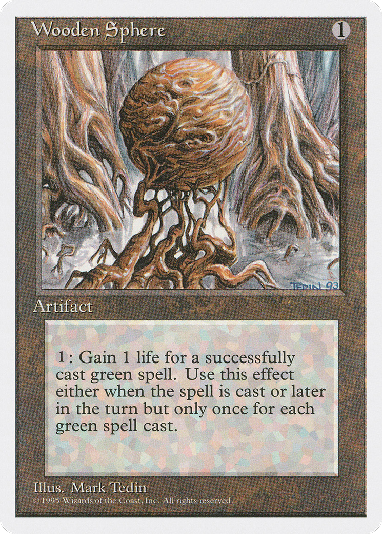 Wooden Sphere [4ED - N/A]