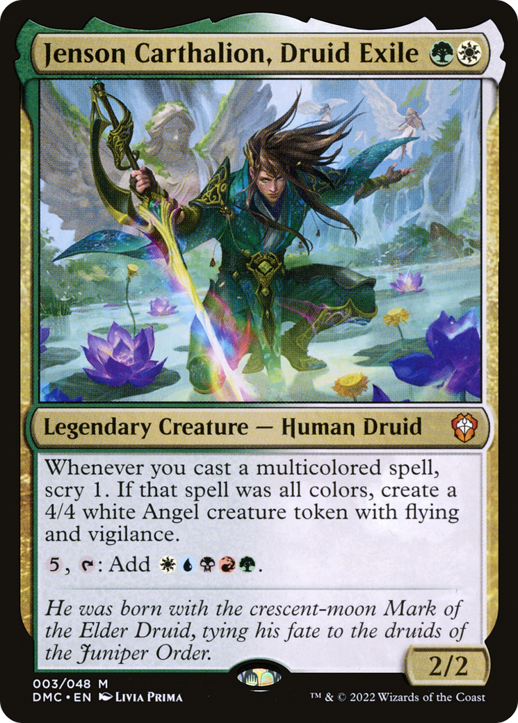 Jenson Carthalion, Druid Exile [DMC - 3]