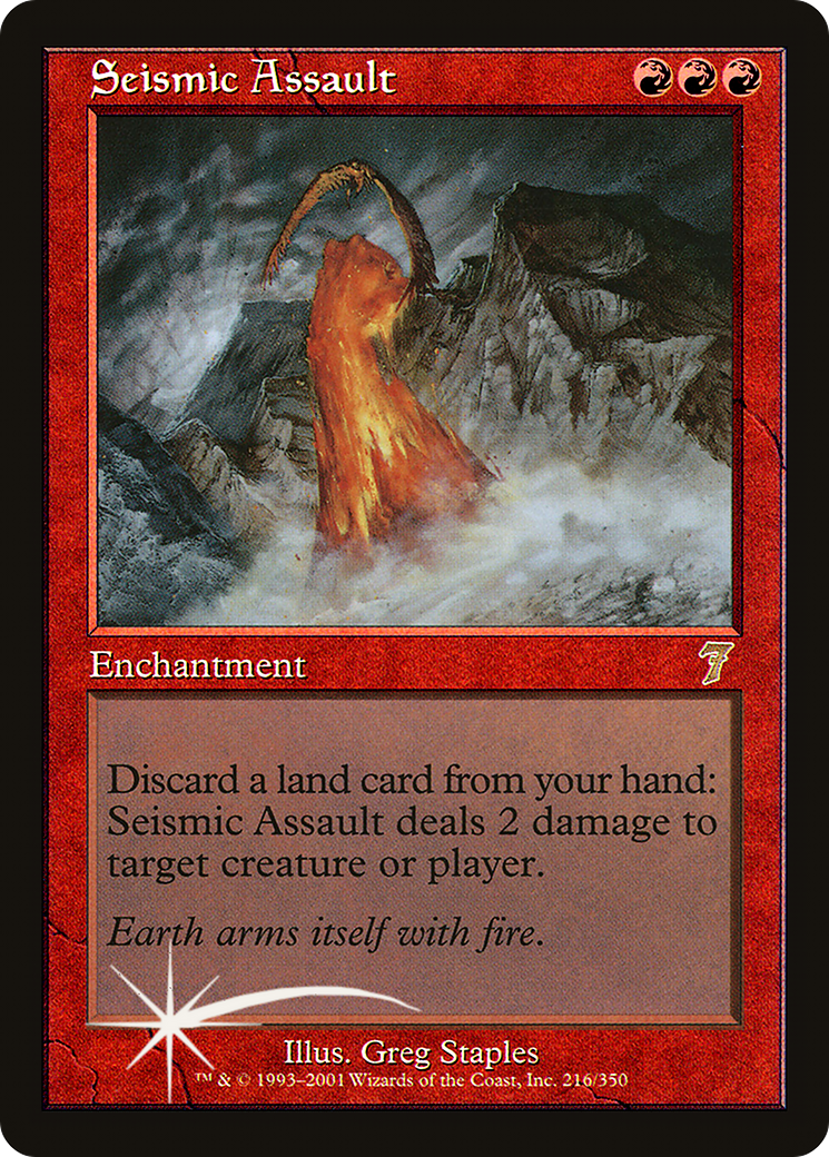 Seismic Assault [7ED - 216]