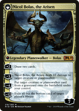Nicol Bolas, the Ravager (PRE-218) - Core Set 2019 Promos: (originpwdfc) Foil