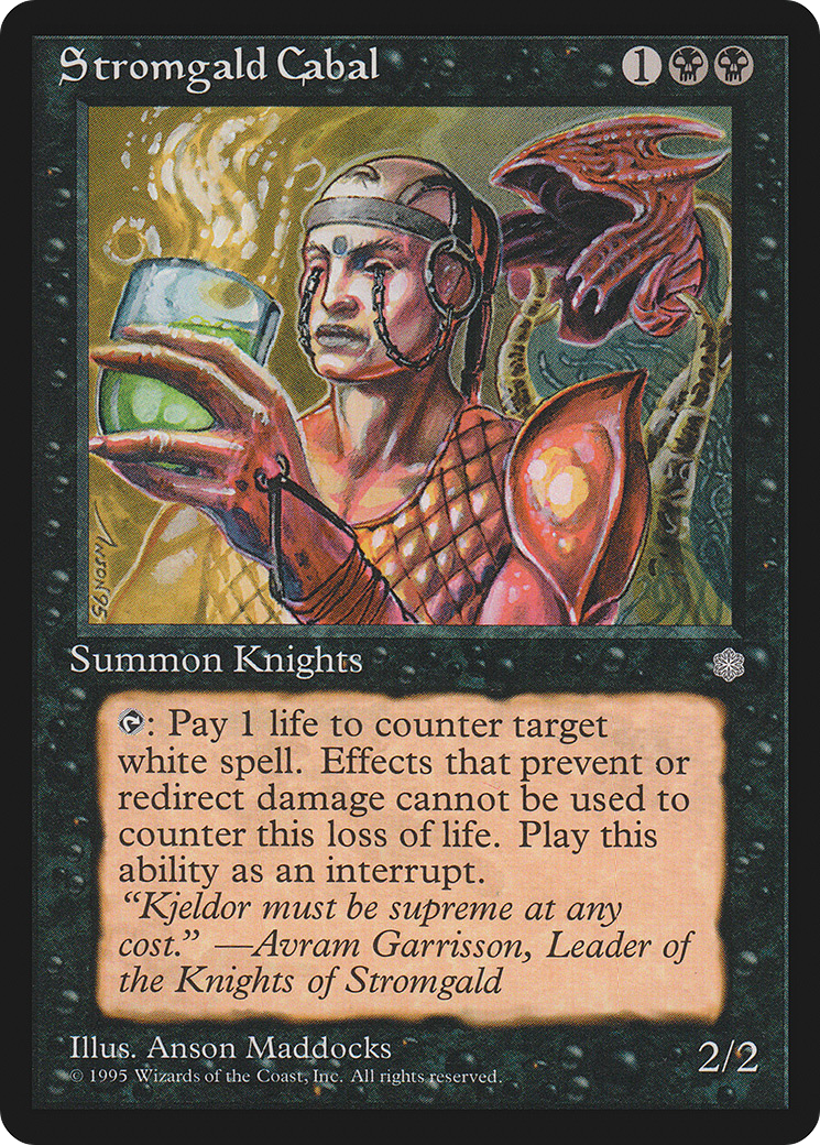 Stromgald Cabal [ICE - N/A]