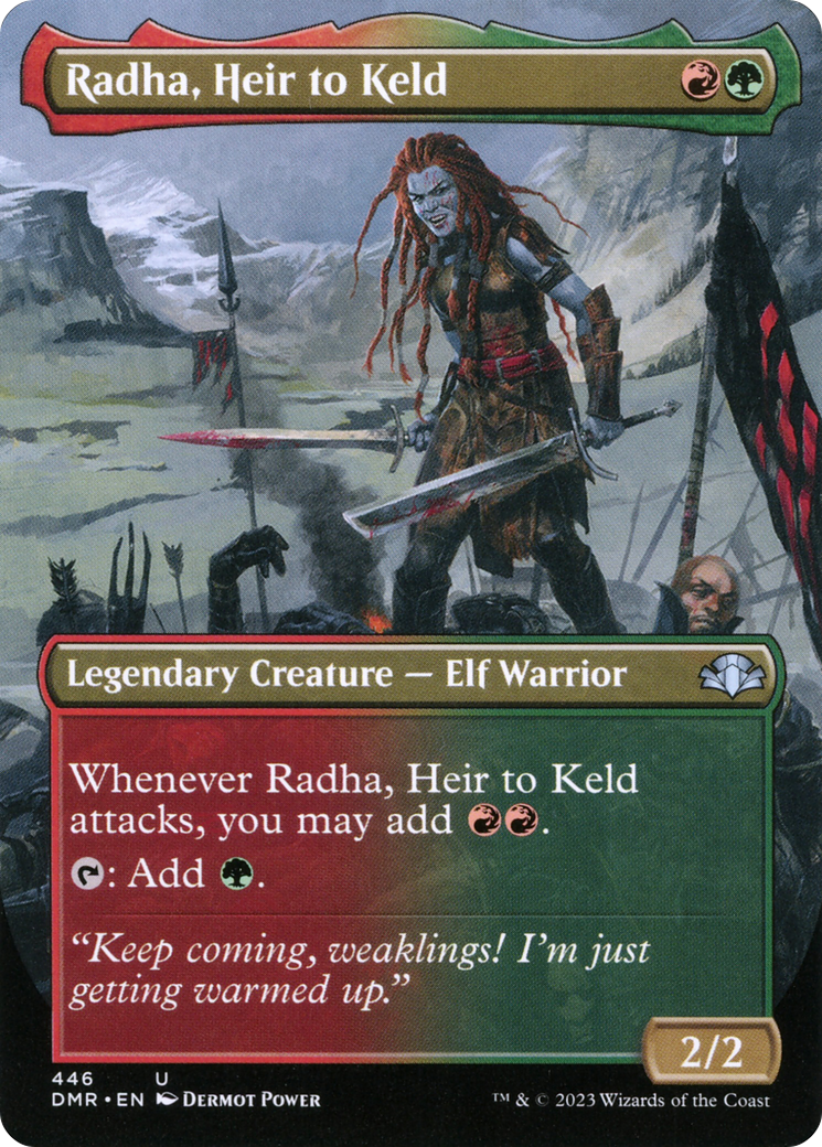 Radha, Heir to Keld (Borderless) [DMR - 446]