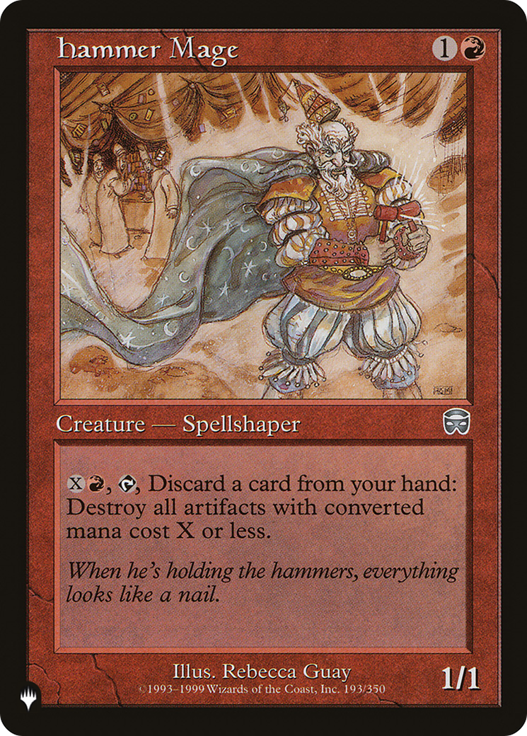 Hammer Mage [LIST - 193/350]