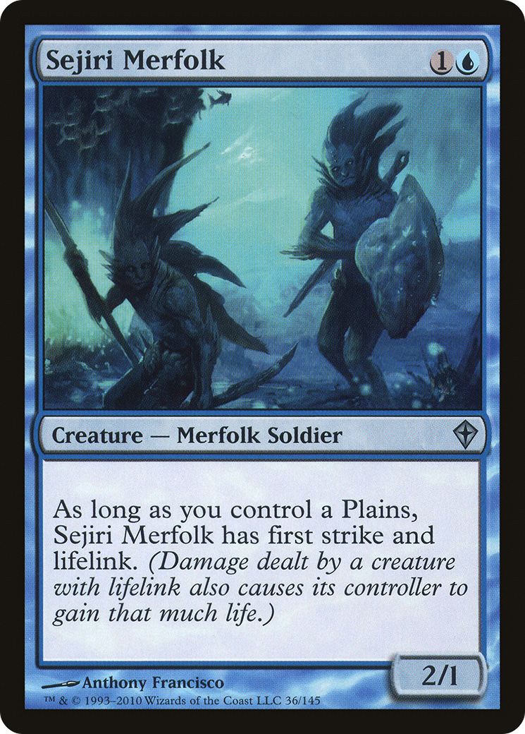 Sejiri Merfolk [WWK - 36]