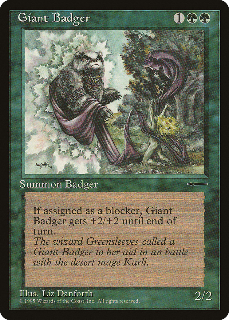 Giant Badger [MEDIA - N/A]