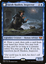 Jacob Hauken, Inspector (VOW-065) - Innistrad: Crimson Vow: (Double Faced Transform) Foil