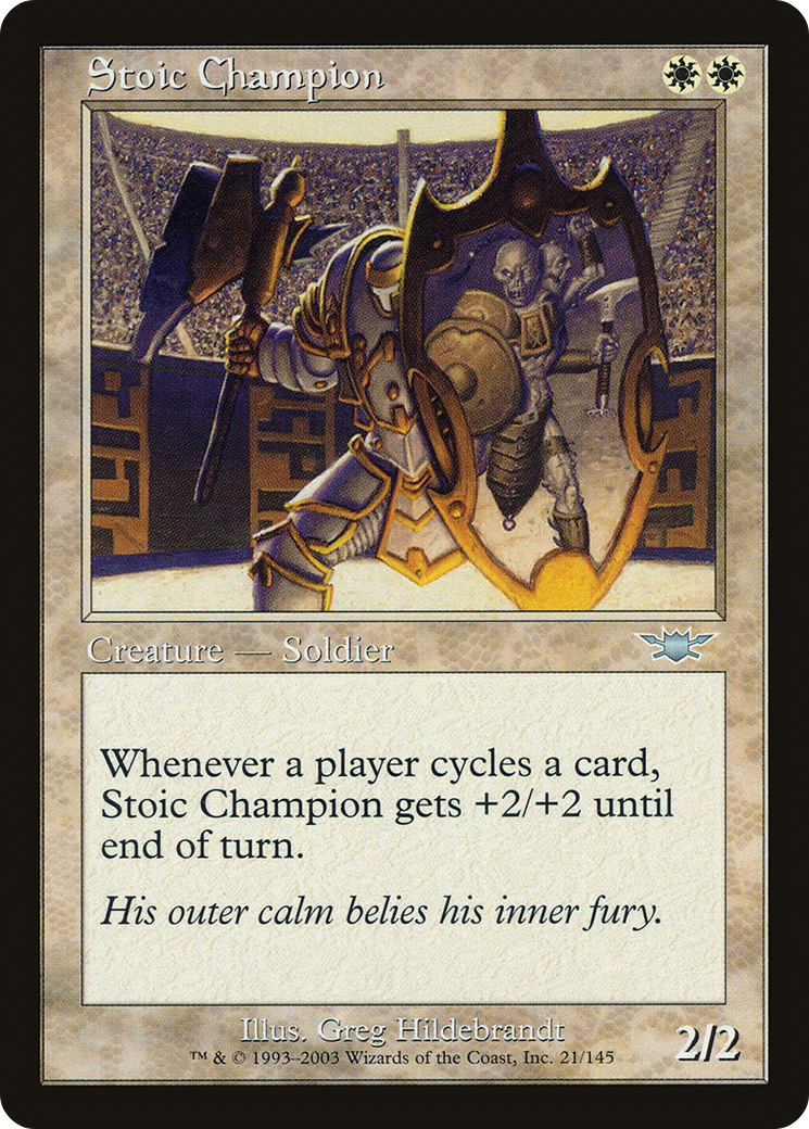 Stoic Champion [LGN - 21]