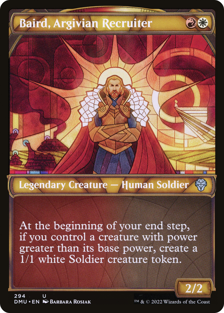 Baird, Argivian Recruiter (Showcase) [DMU - 294]