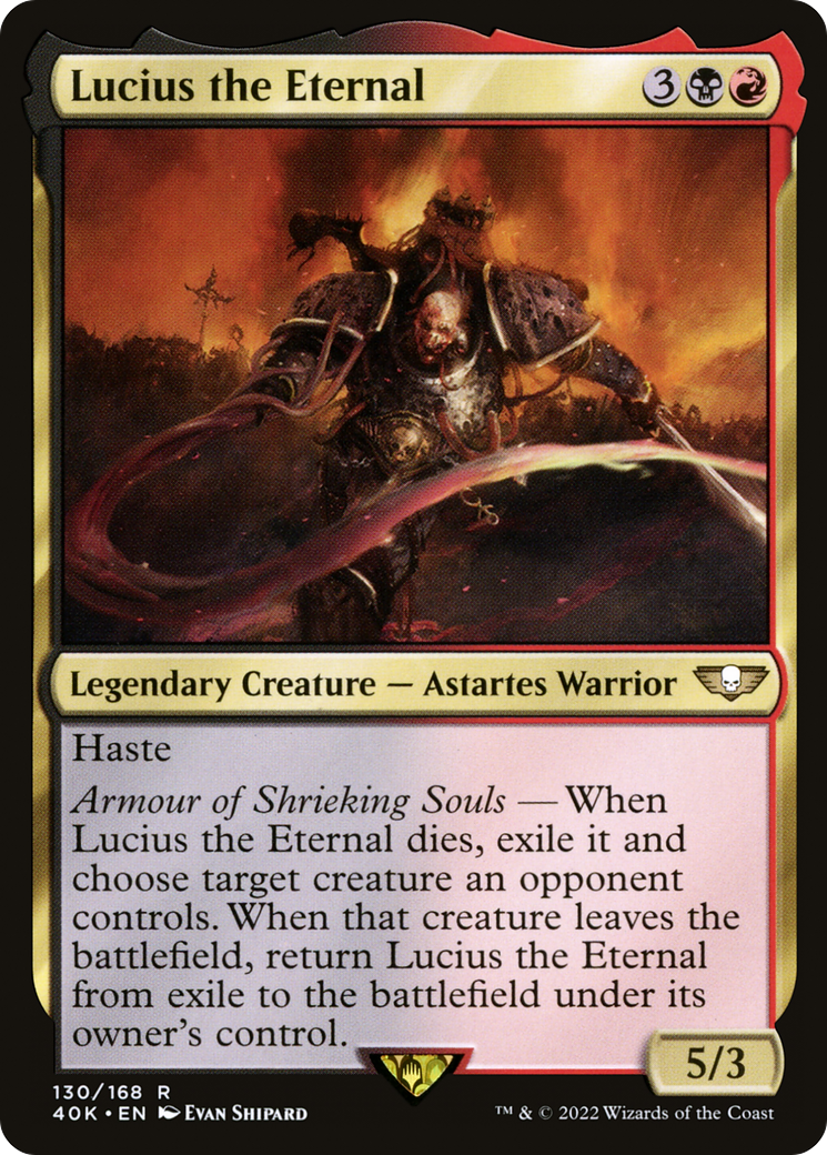 Lucius the Eternal [40K - 130]