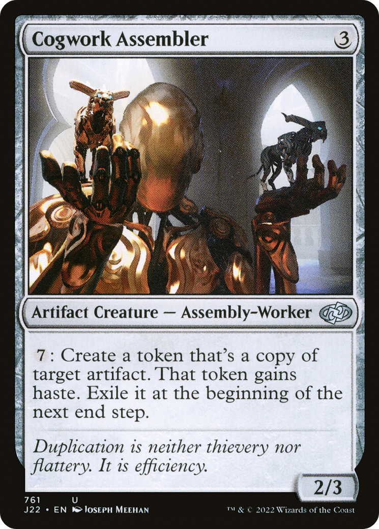 Cogwork Assembler [J22 - 761]