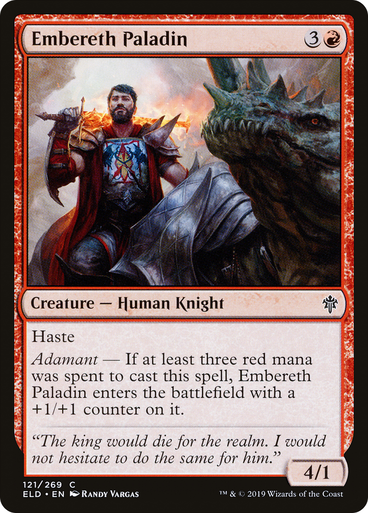 Embereth Paladin [ELD - 121]