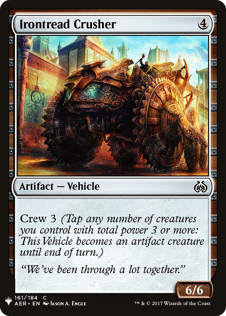 Irontread Crusher (LIST-161) - The List