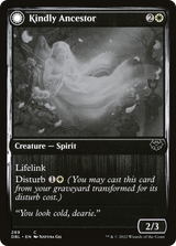 Kindly Ancestor (DBL-289) - Innistrad: Double Feature: (Double Faced Transform) Foil