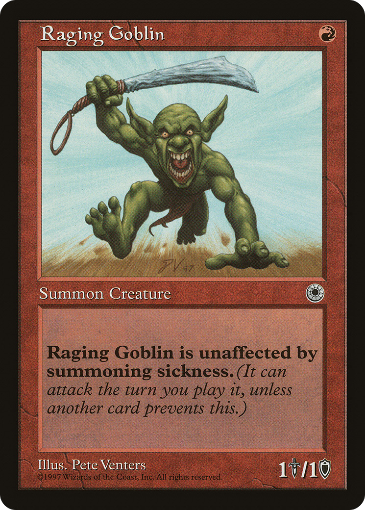 Raging Goblin [POR - 145]