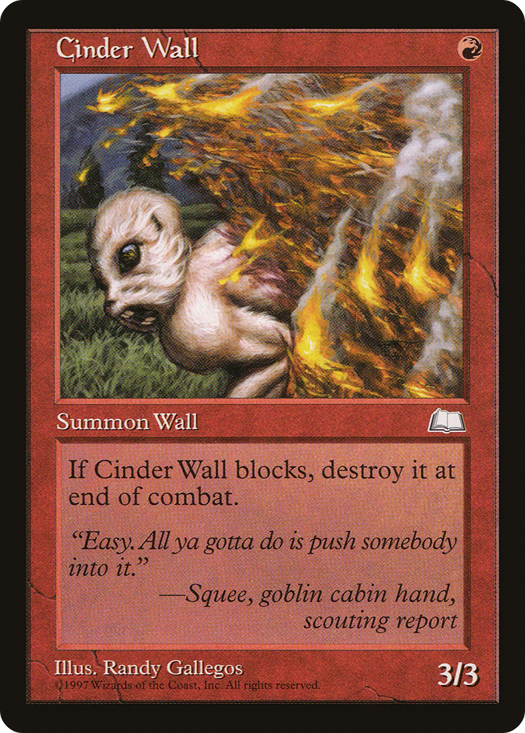 Cinder Wall [WTH - N/A]