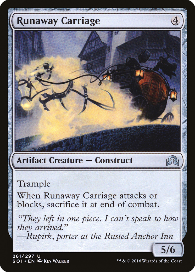 Runaway Carriage [SOI - 261]