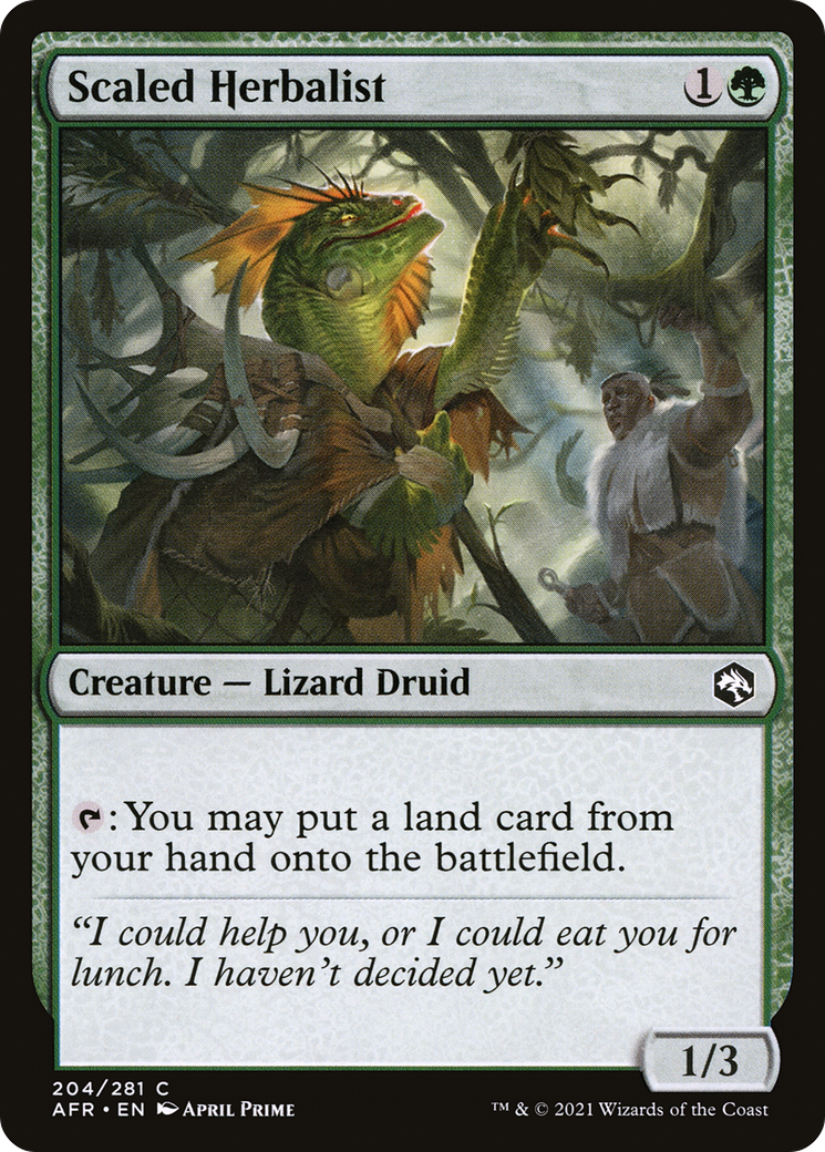 Scaled Herbalist [AFR - 204]