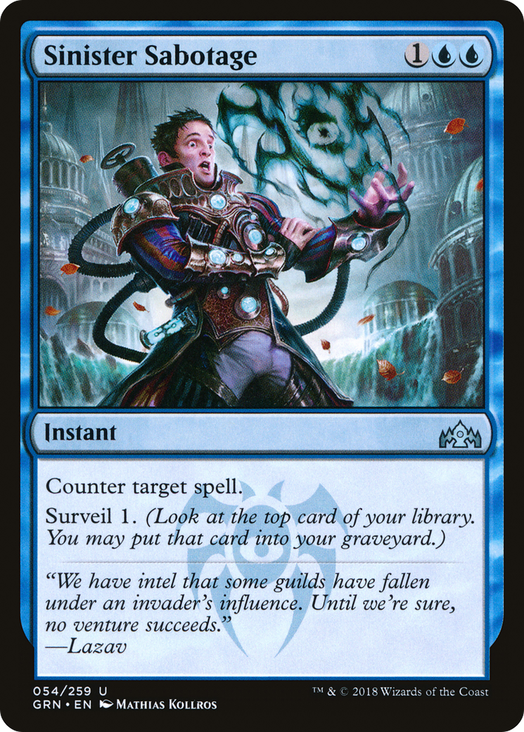 Sinister Sabotage [GRN - 54]