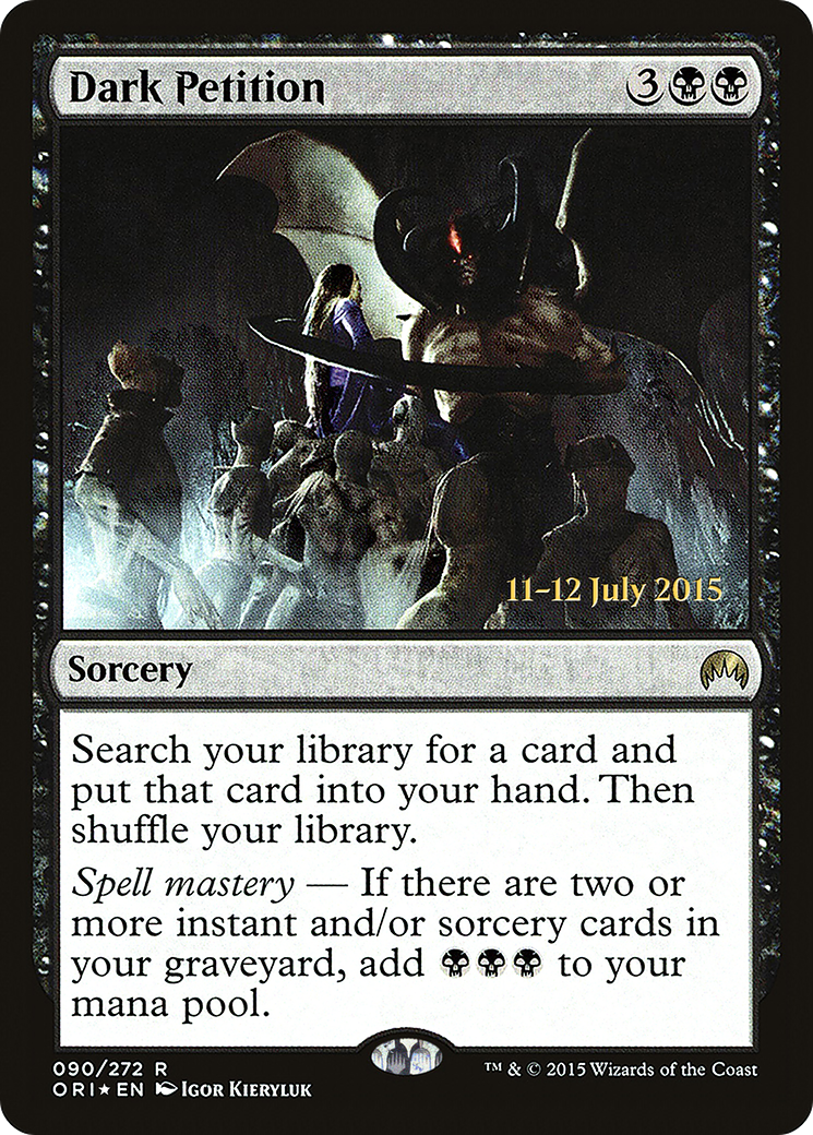 Dark Petition [PRE - 90]