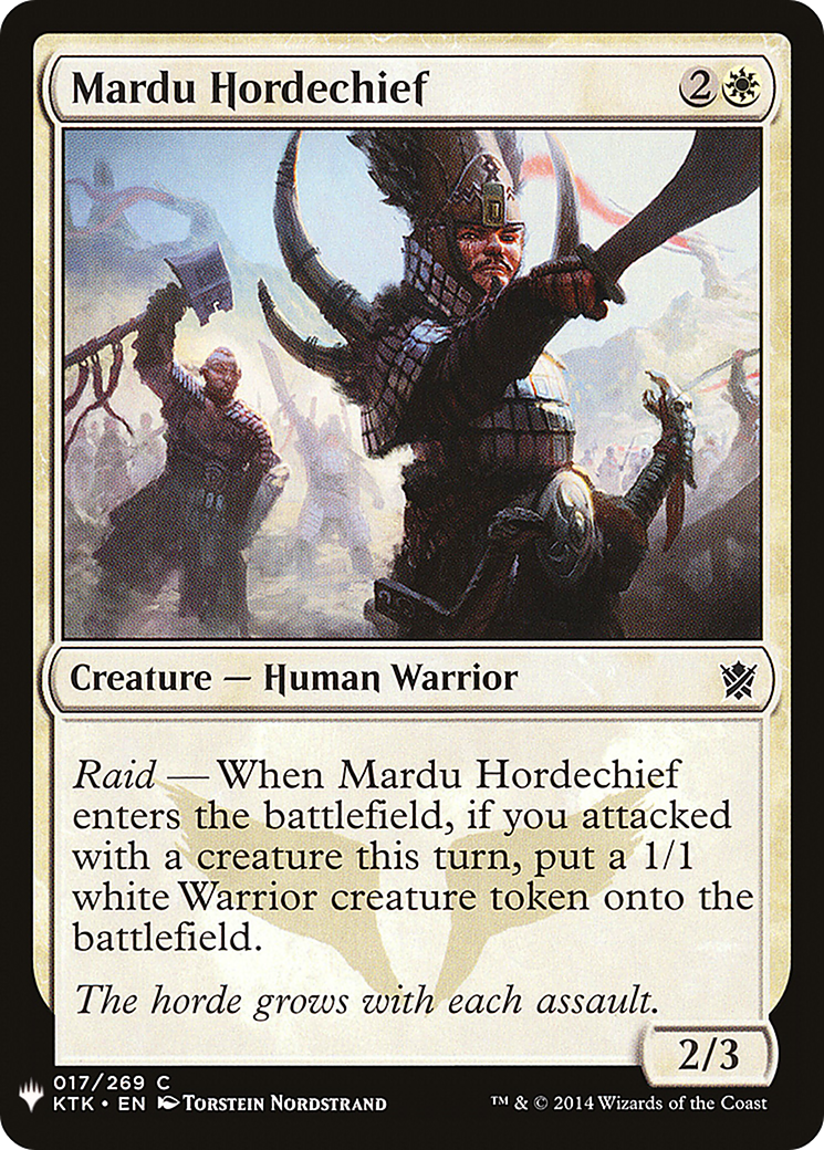 Mardu Hordechief [LIST - 17]