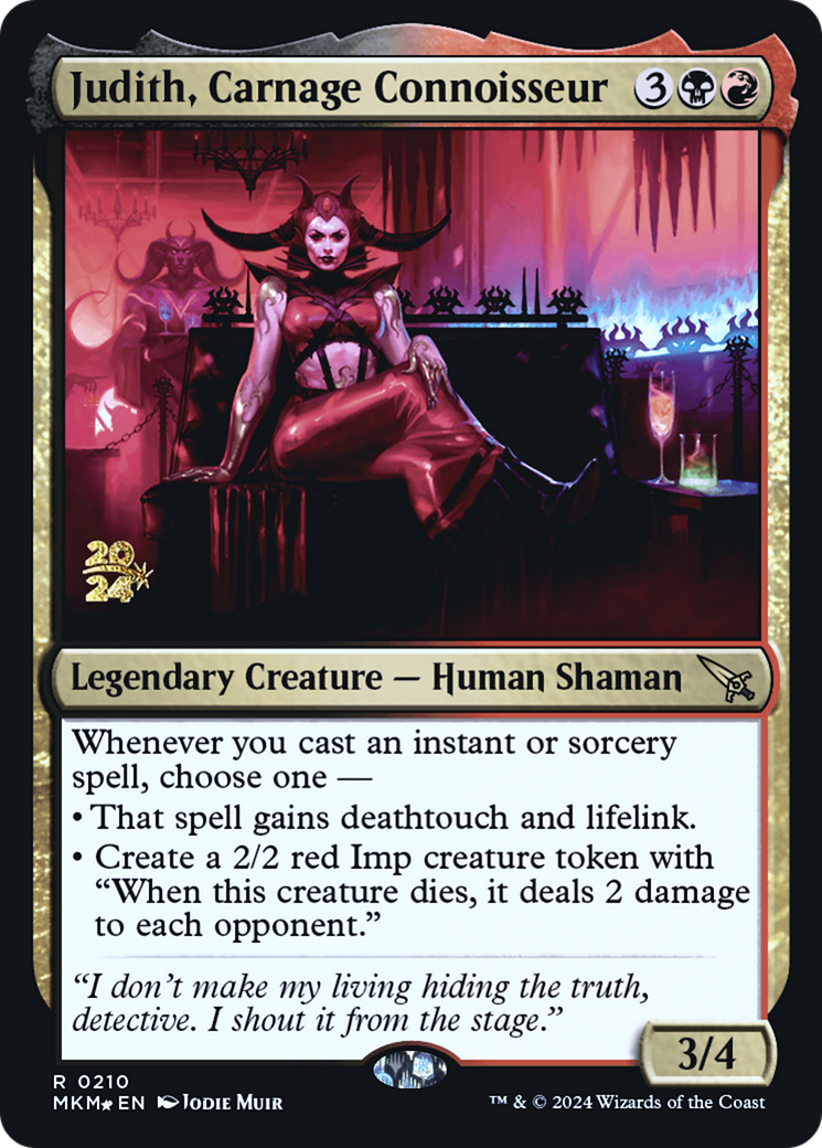 Judith, Carnage Connoisseur [PRE - 210]