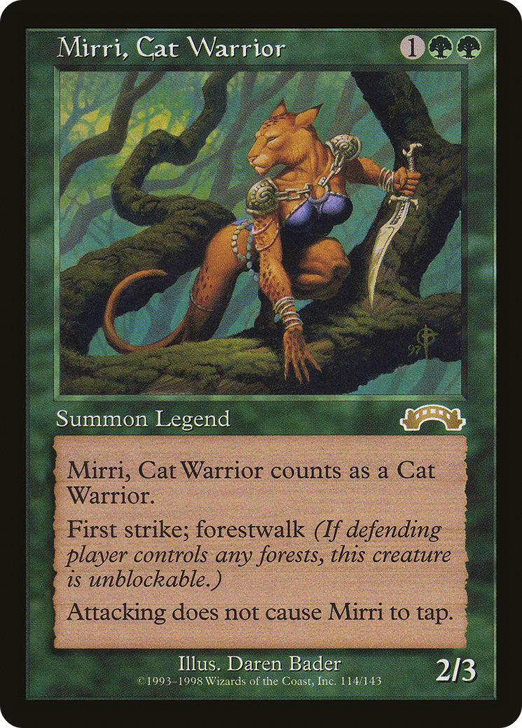 Mirri, Cat Warrior [EXO - 114]