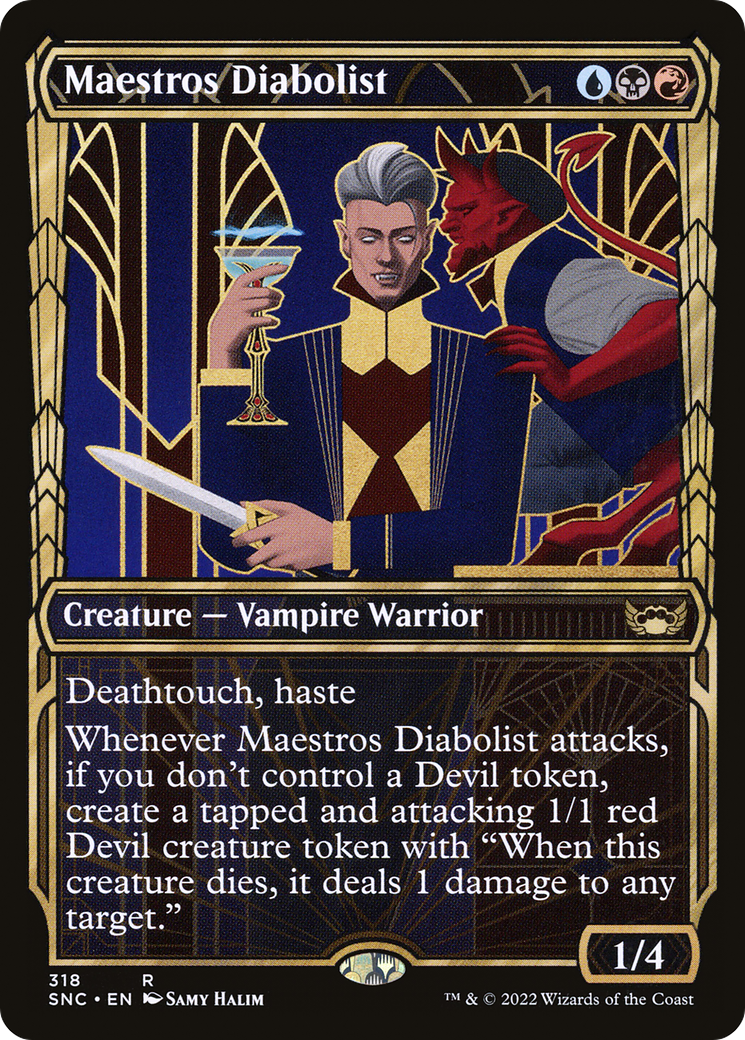 Maestros Diabolist (Showcase) [SNC - 318]