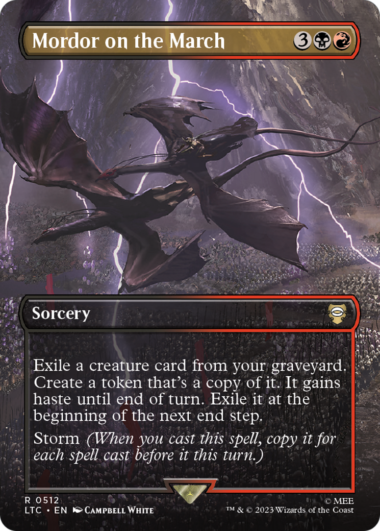 Mordor on the March (Borderless) [LTC - 512]