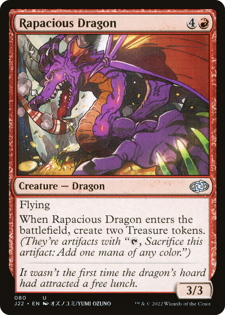 Rapacious Dragon [J22 - 80]