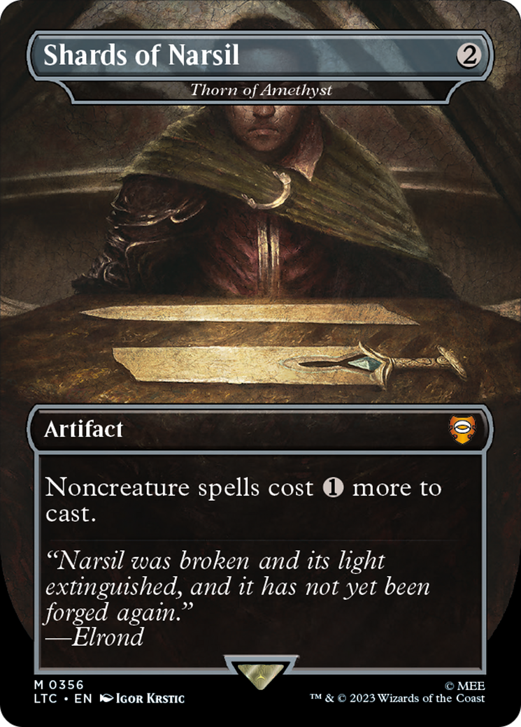 Shards of Narsil - Thorn of Amethyst [LTC - 356]