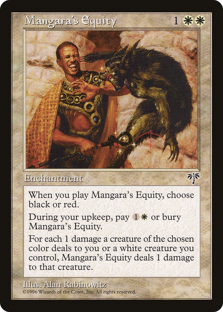 Mangara's Equity [MIR - N/A]