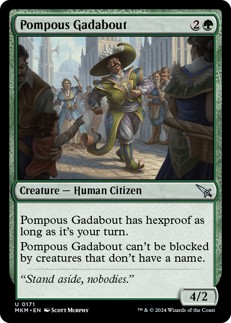 Pompous Gadabout [MKM - 171]