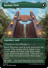Welcome to . . . (REX-007) - Jurassic World Collection (Borderless)