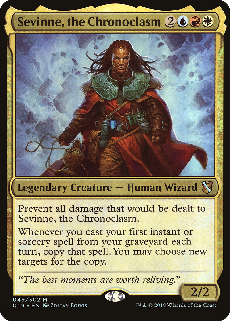 Sevinne, the Chronoclasm (Commander 2019) [OVER - 49]