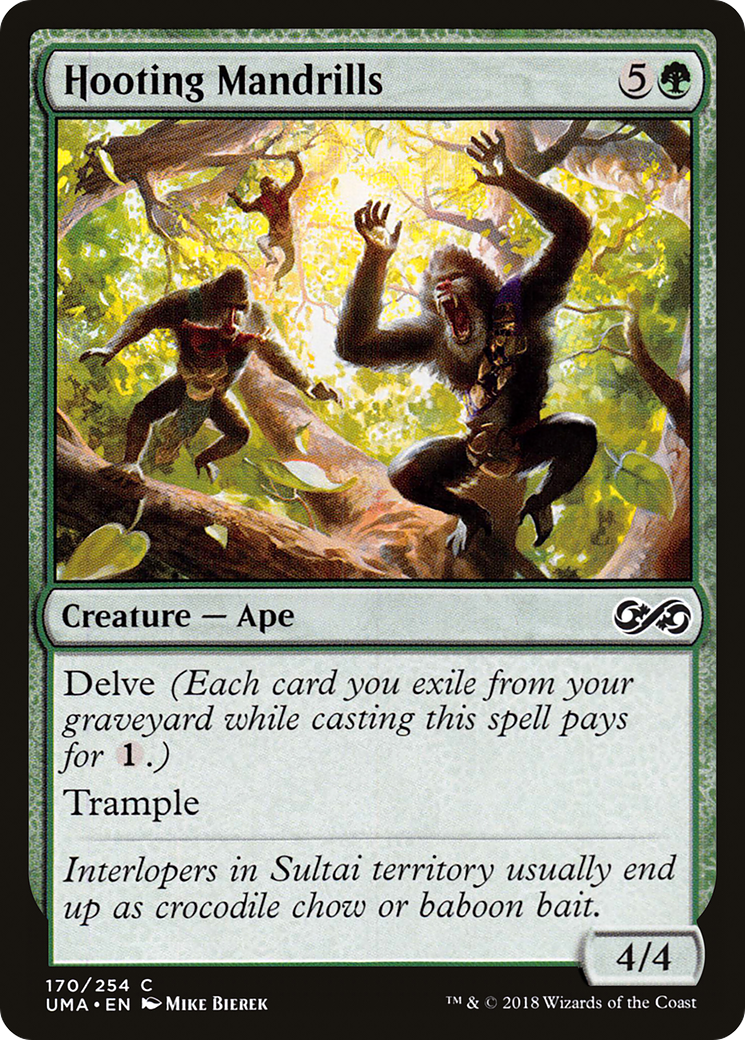 Hooting Mandrills [UMA - 170]