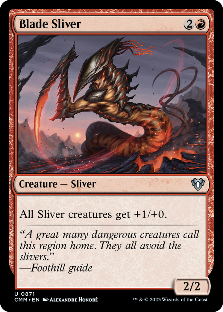 Blade Sliver [CMM - 871]