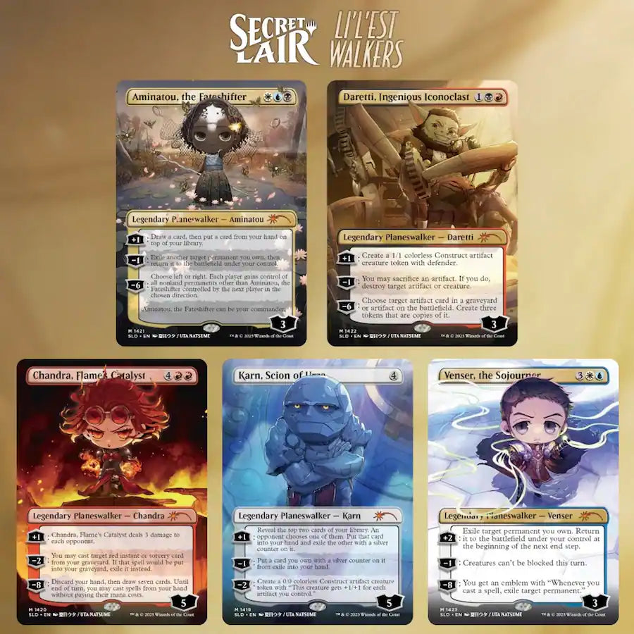 Secret Lair Drop: Li'l'est Walkers - Rainbow Foil Edition [SLD - N/A]