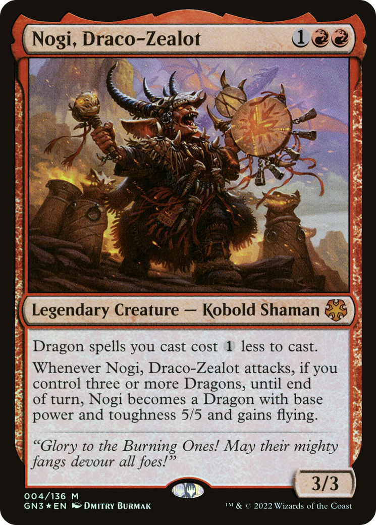 Nogi, Draco-Zealot [GN3 - 4]