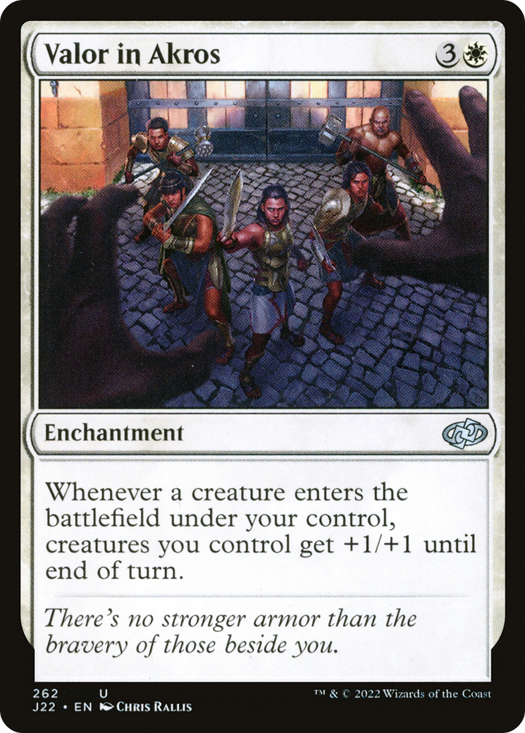 Valor in Akros [J22 - 262]