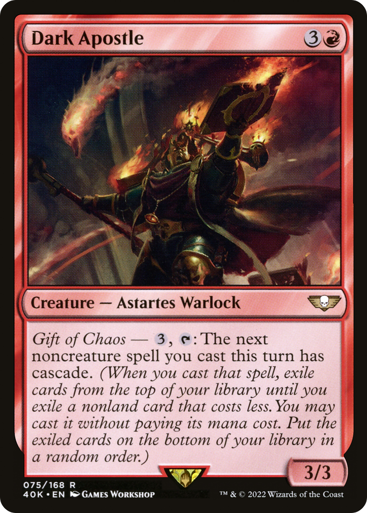 Dark Apostle [40K - 75]