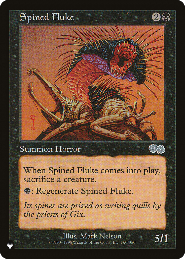 Spined Fluke [LIST - 160/350]