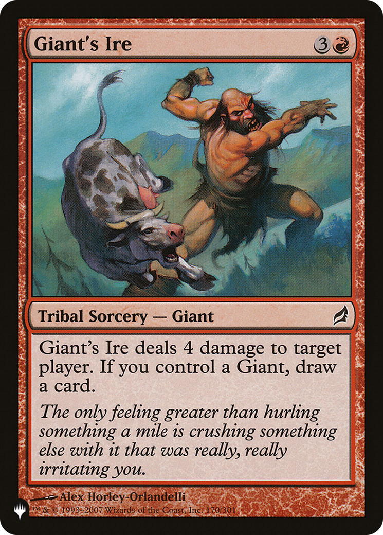 Giant's Ire [LIST - 170/301]
