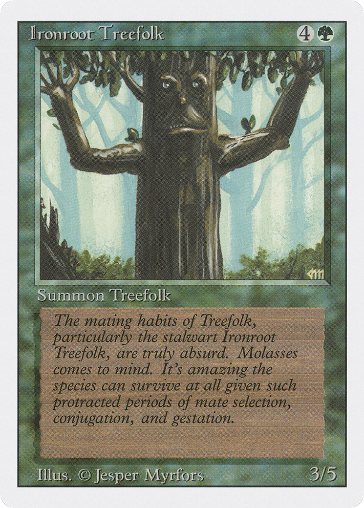 Ironroot Treefolk [3ED - N/A]