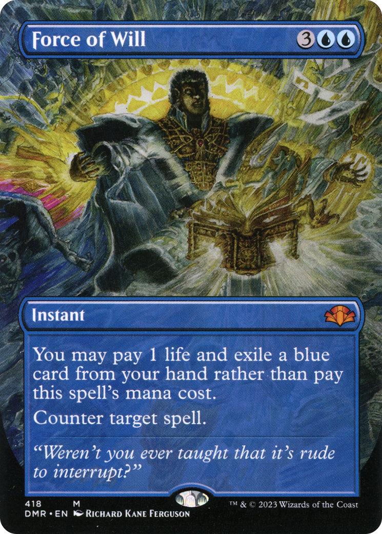 Force of Will (Borderless) [DMR - 418]