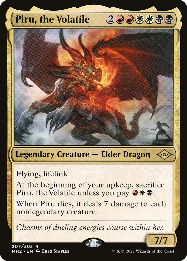 Piru, the Volatile [MH2 - 207]