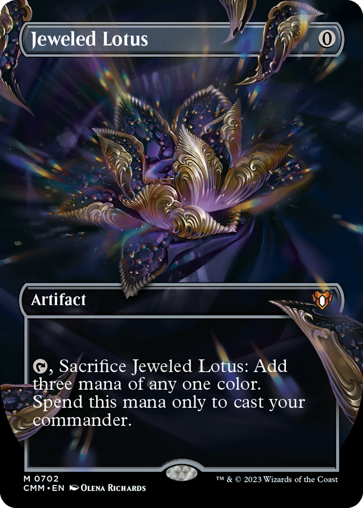 Jeweled Lotus (Borderless) [CMM - 702]
